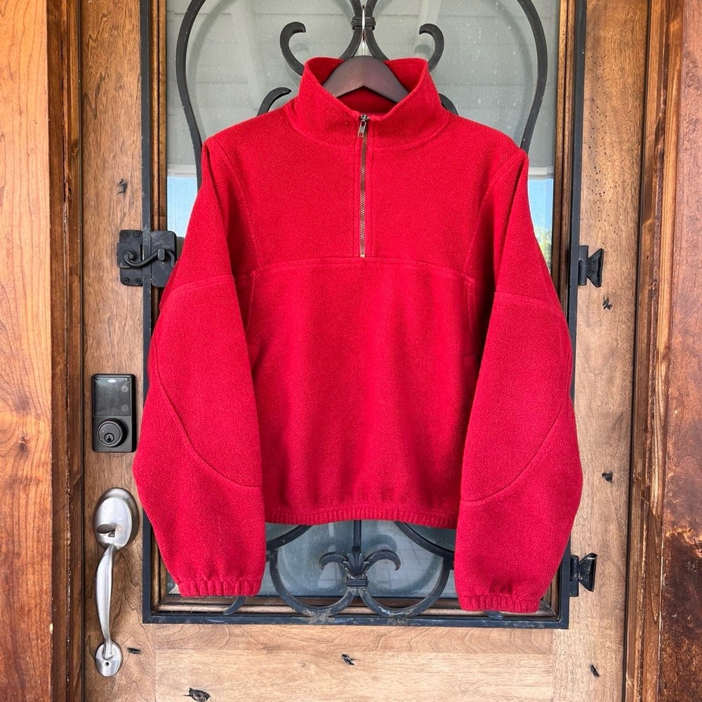 Vintage Made In Usa Blackwater Bay Fleece Quarter Zip